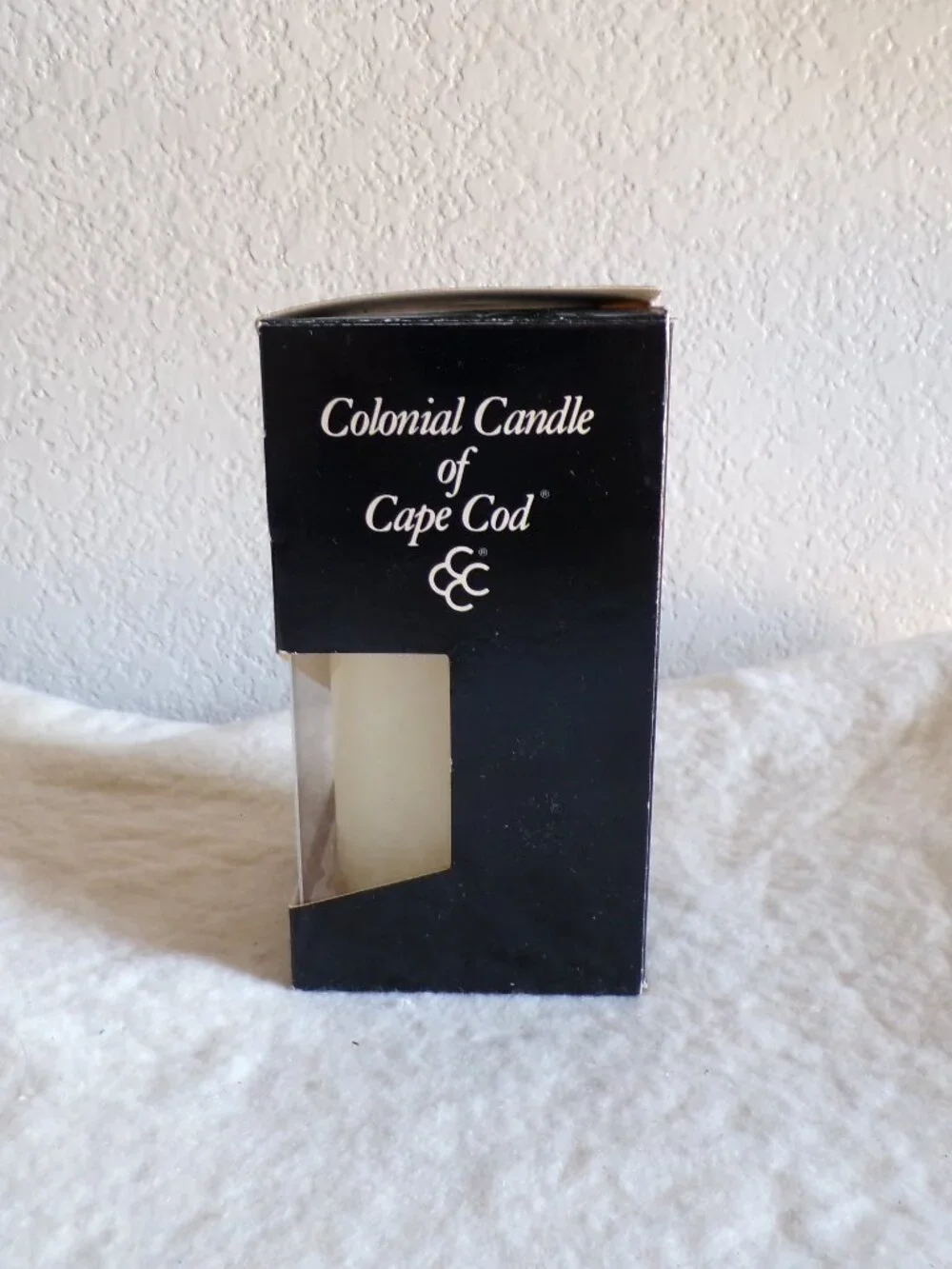 Colonial Candle of Cape Code Made in USA Ivory Vintage